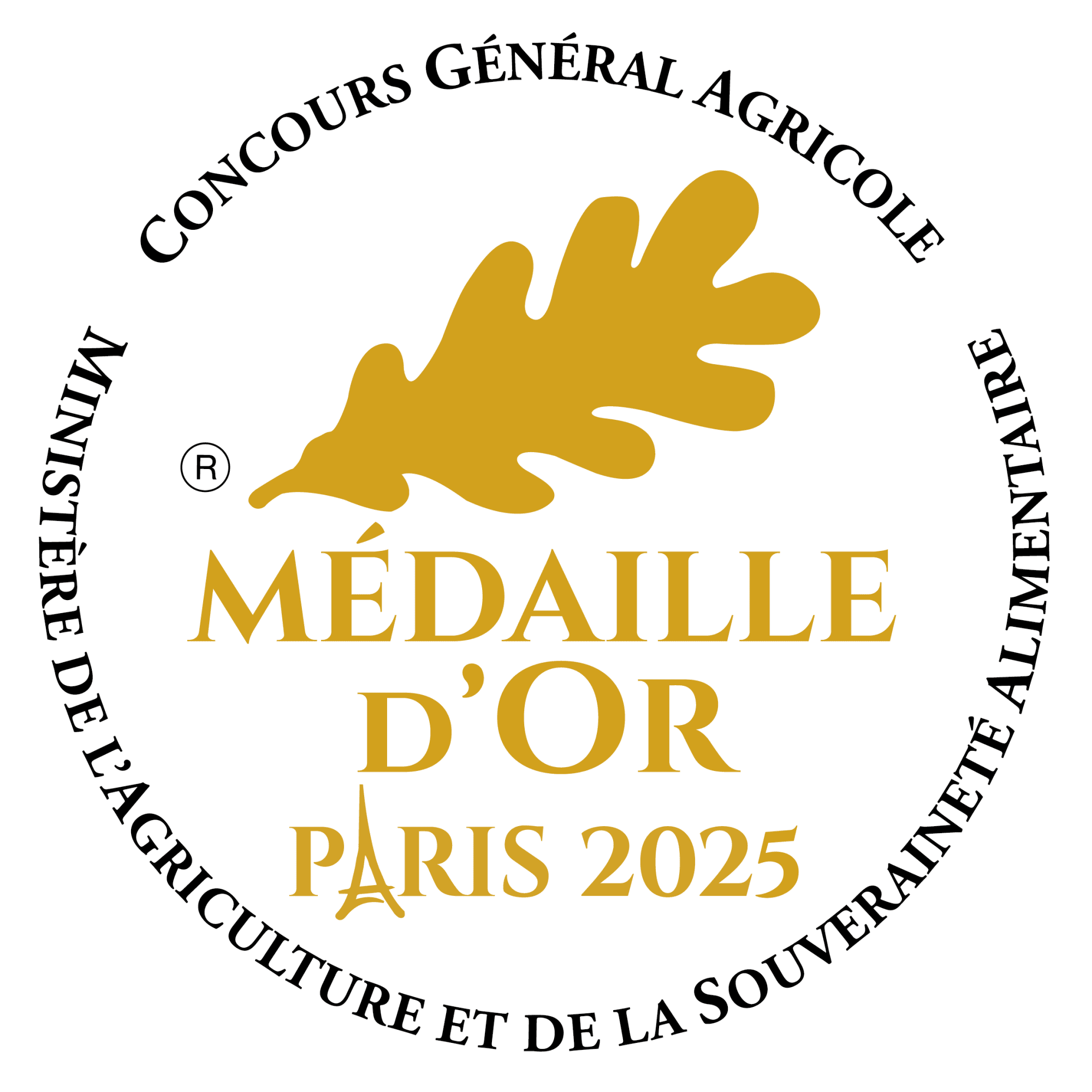 Concours G&eacute;n&eacute;ral Agricole 2025&nbsp;: M&eacute;daille d&rsquo;or 